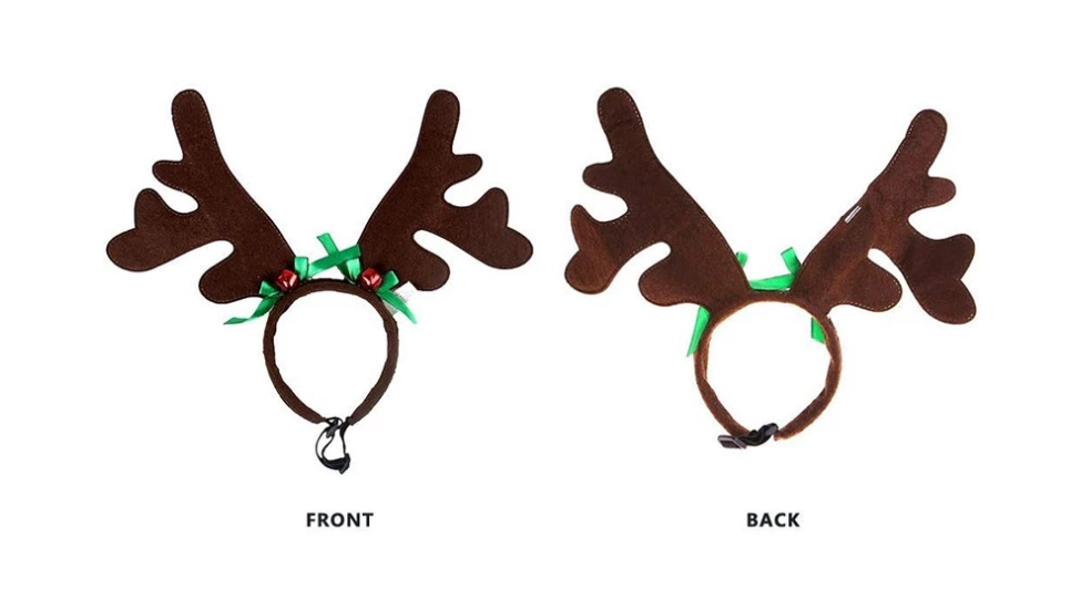 Christmas Reindeer Dog Headband 🎅