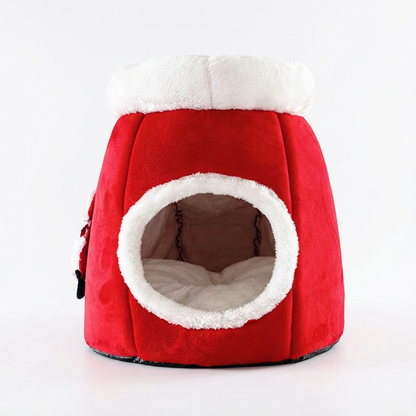 Cozy Santa Claus Boot Pet Tent 🎅 🎄